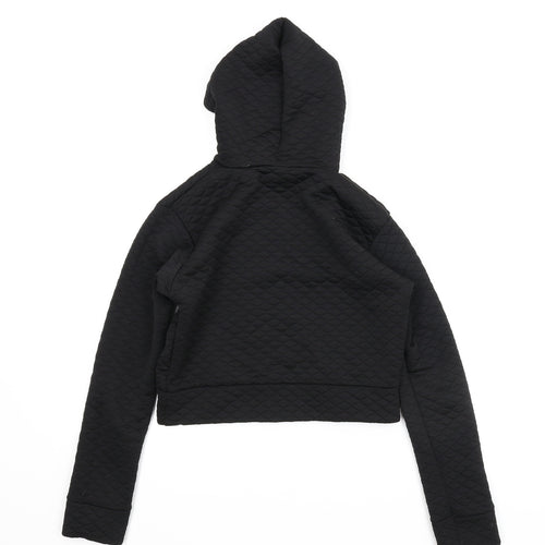 Sleek Girls Black   Pullover Hoodie Size M
