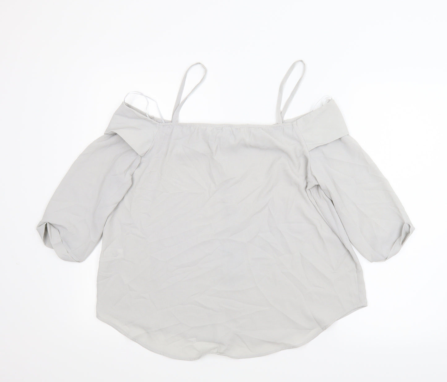 Select Womens Grey   Camisole Blouse Size 14