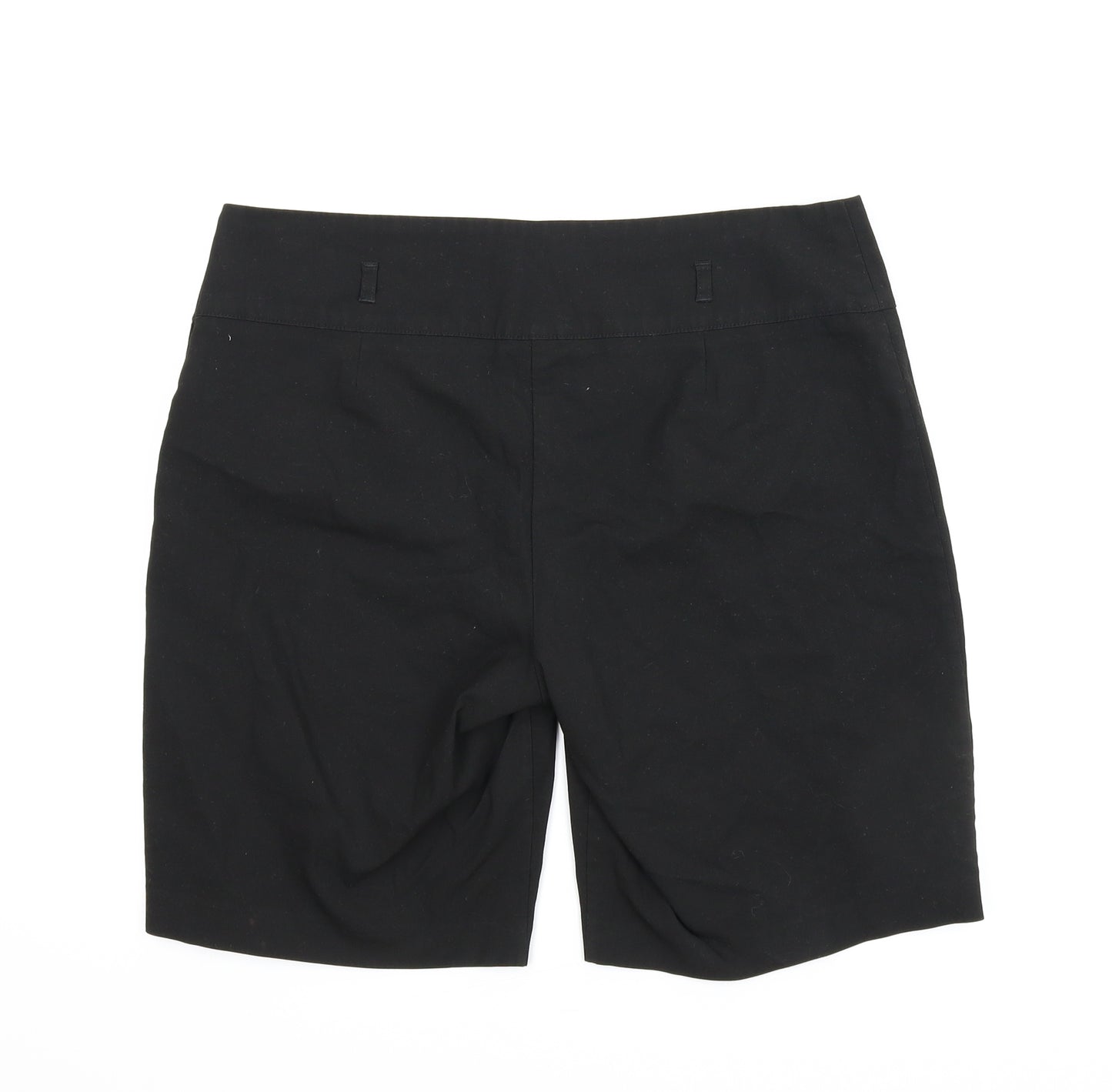 M&S Womens Black   Bermuda Shorts Size 32 in