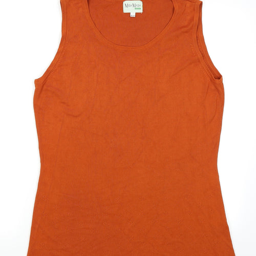 Mish Mash Womens Orange   Basic Tank Size 18