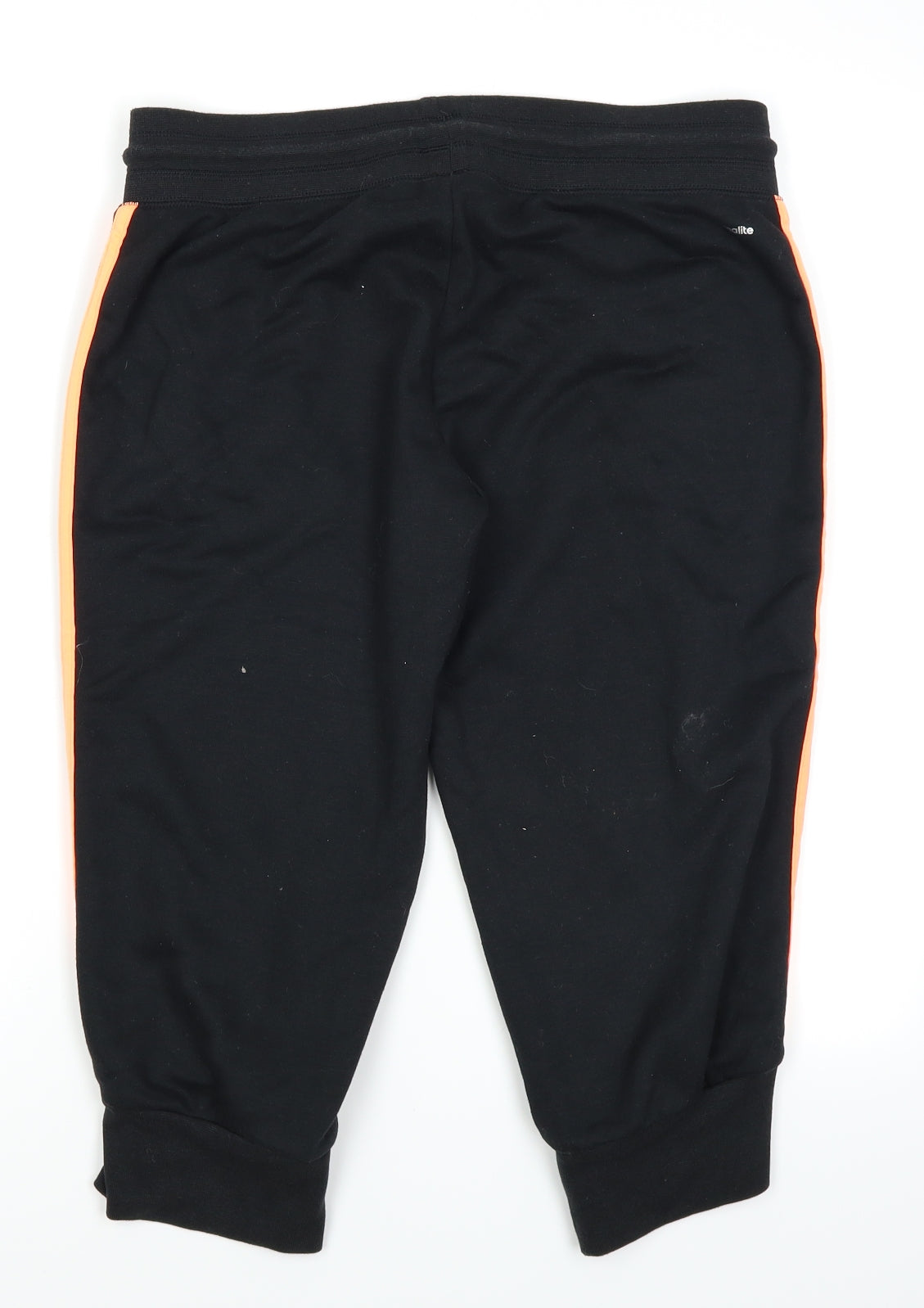 adidas Womens Black   Capri Trousers Size 12 L18 in