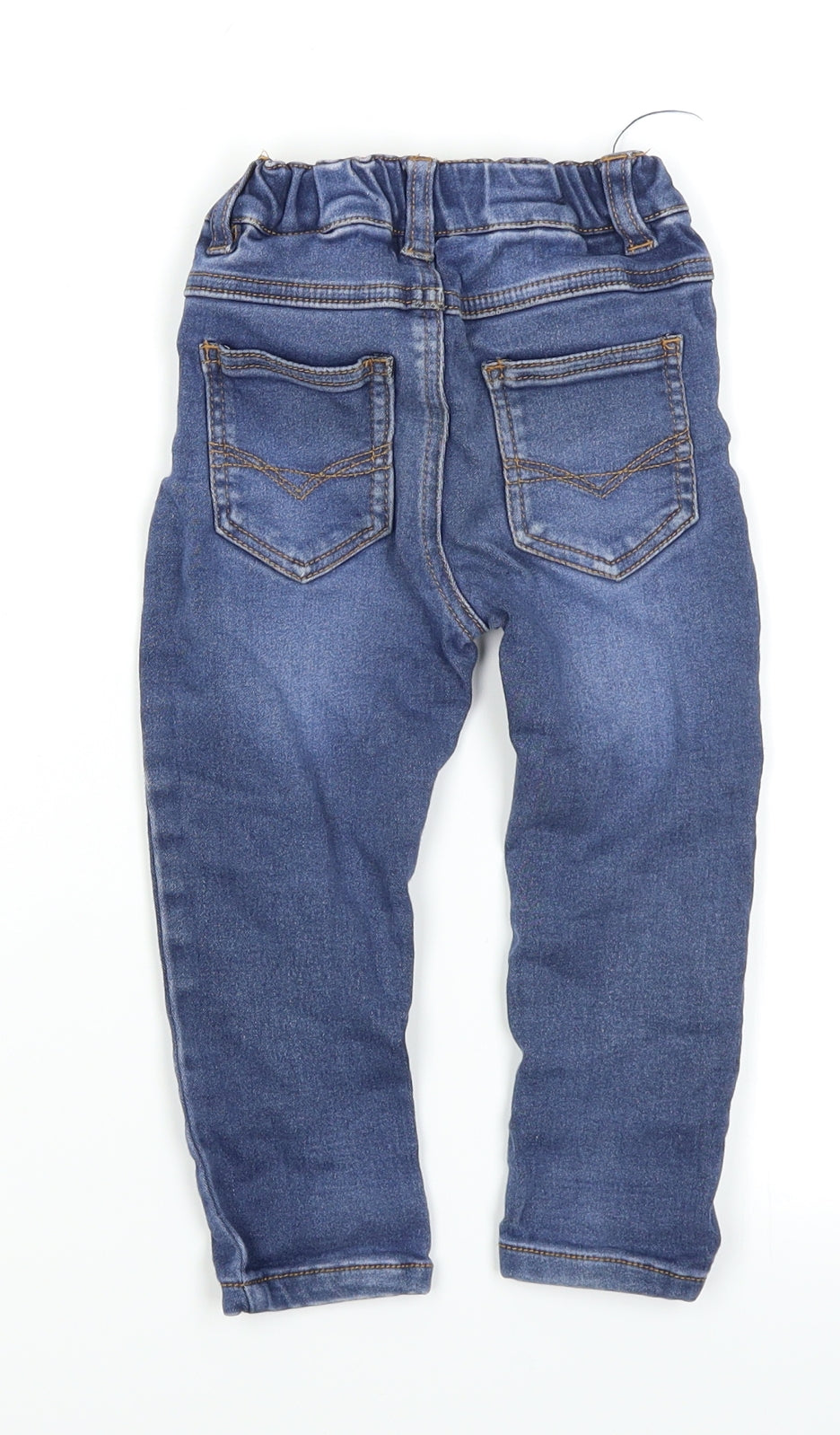 NEXT Boys Blue  Denim Cargo Jeans Size 12-18 Months