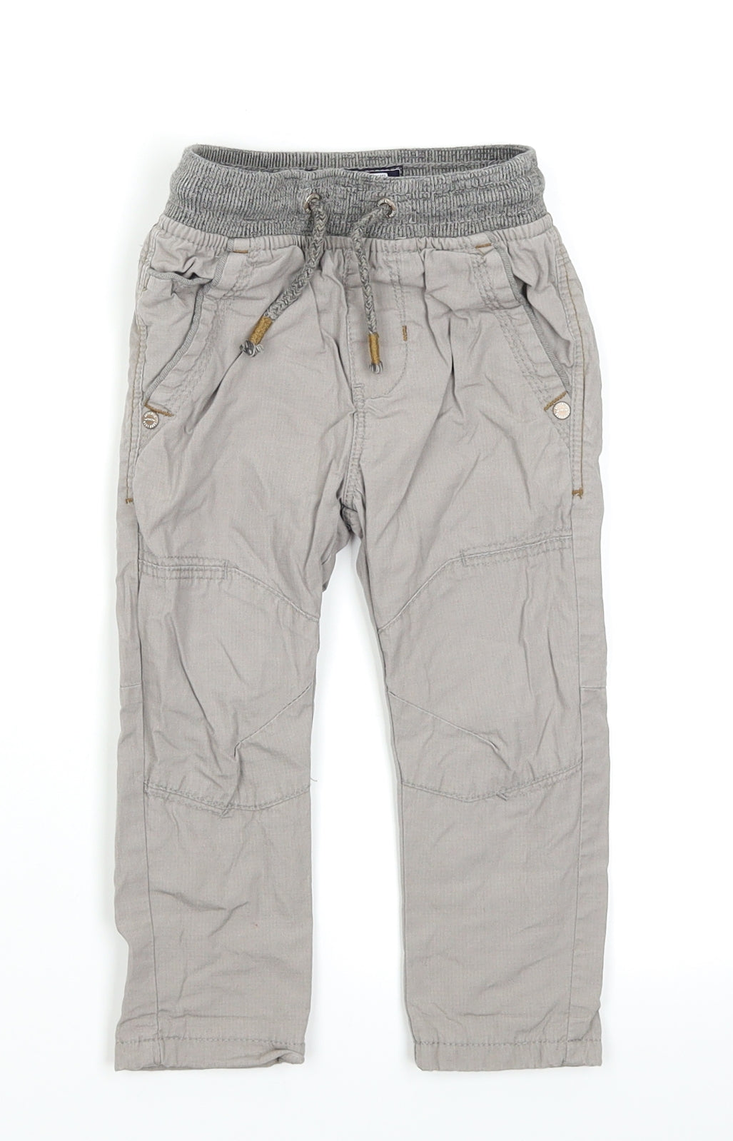 NEXT Boys Grey   Cargo Trousers Size 9-12 Months