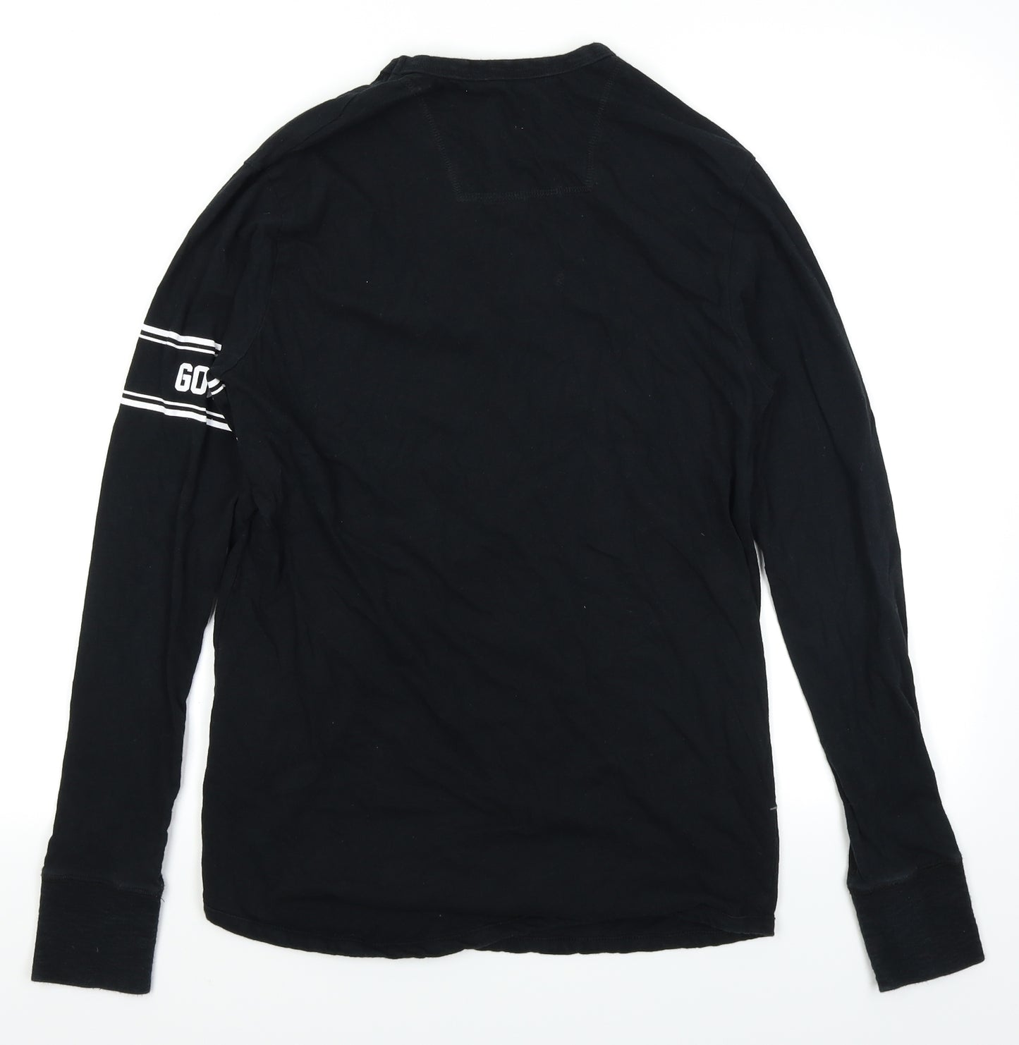 Bench Mens Black    T-Shirt Size S