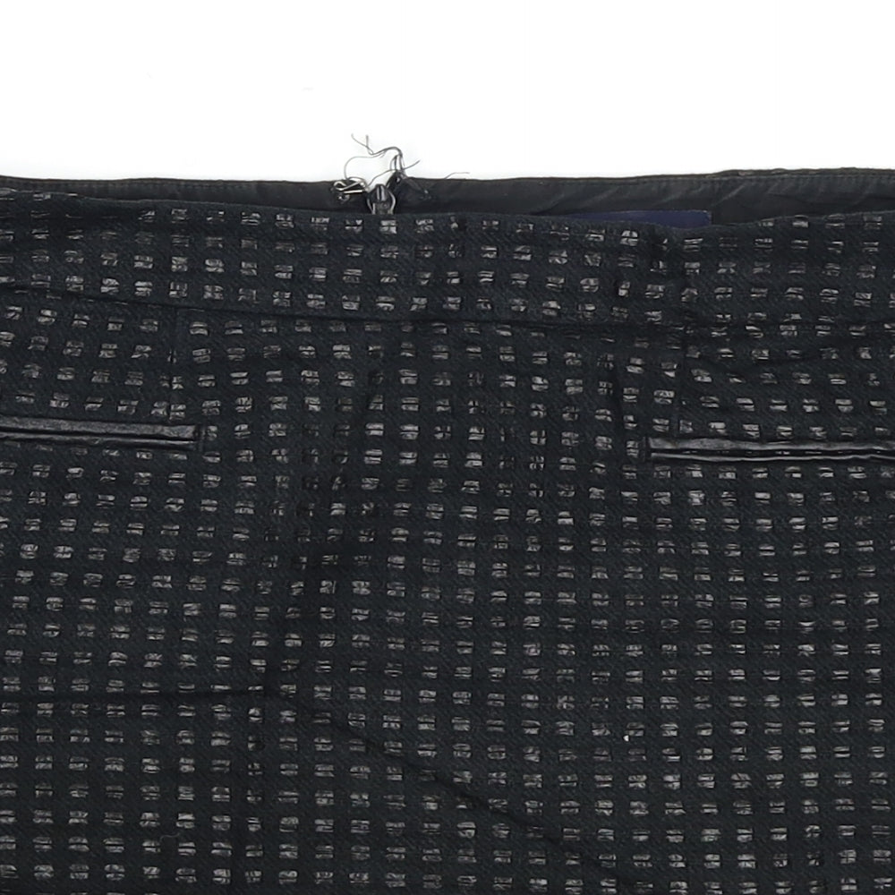 Gap Womens Black Polka Dot  A-Line Skirt Size 6