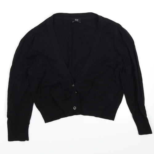 F&F Womens Black   Cardigan Jumper Size 12