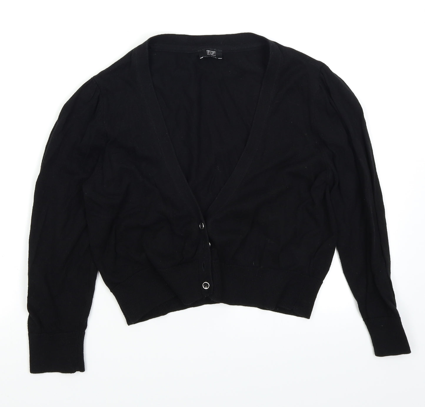 F&F Womens Black   Cardigan Jumper Size 12