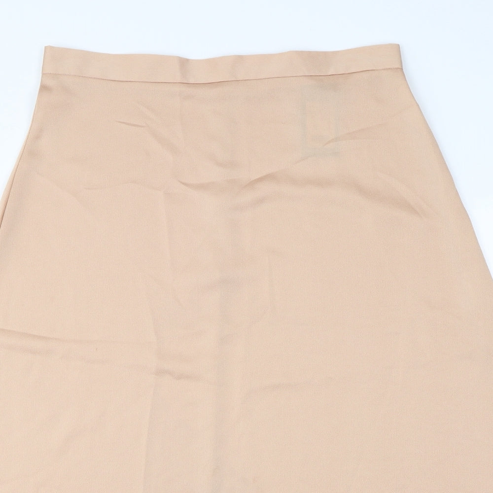 New Look  Womens Beige   A-Line Skirt Size 14