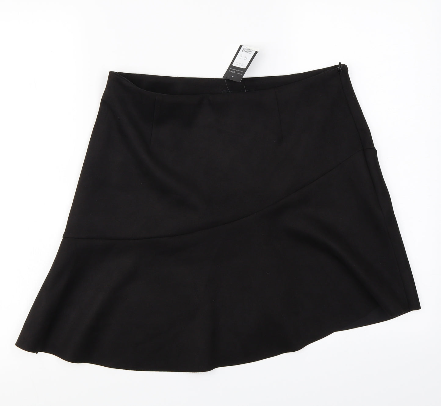 New Look  Womens Black   A-Line Skirt Size 14