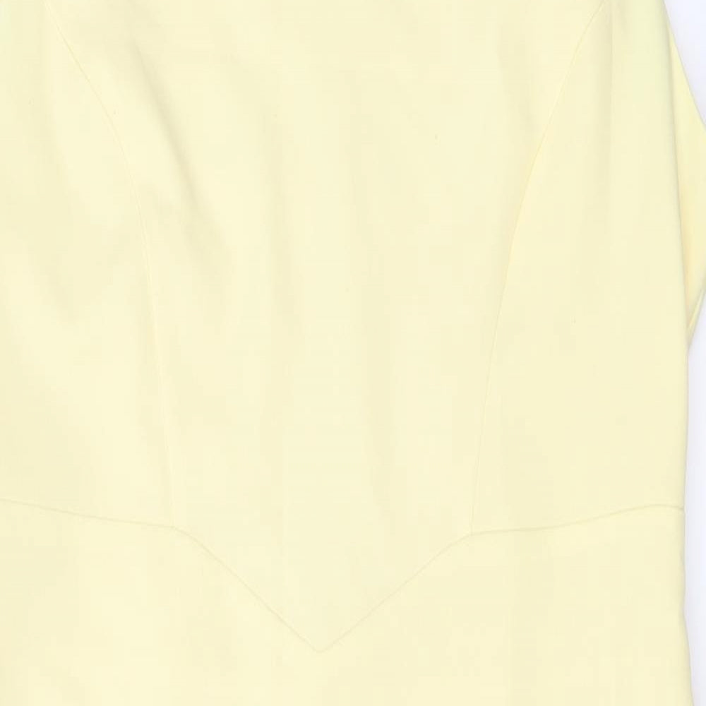 Dorothy Perkins  Womens Yellow   A-Line  Size 14