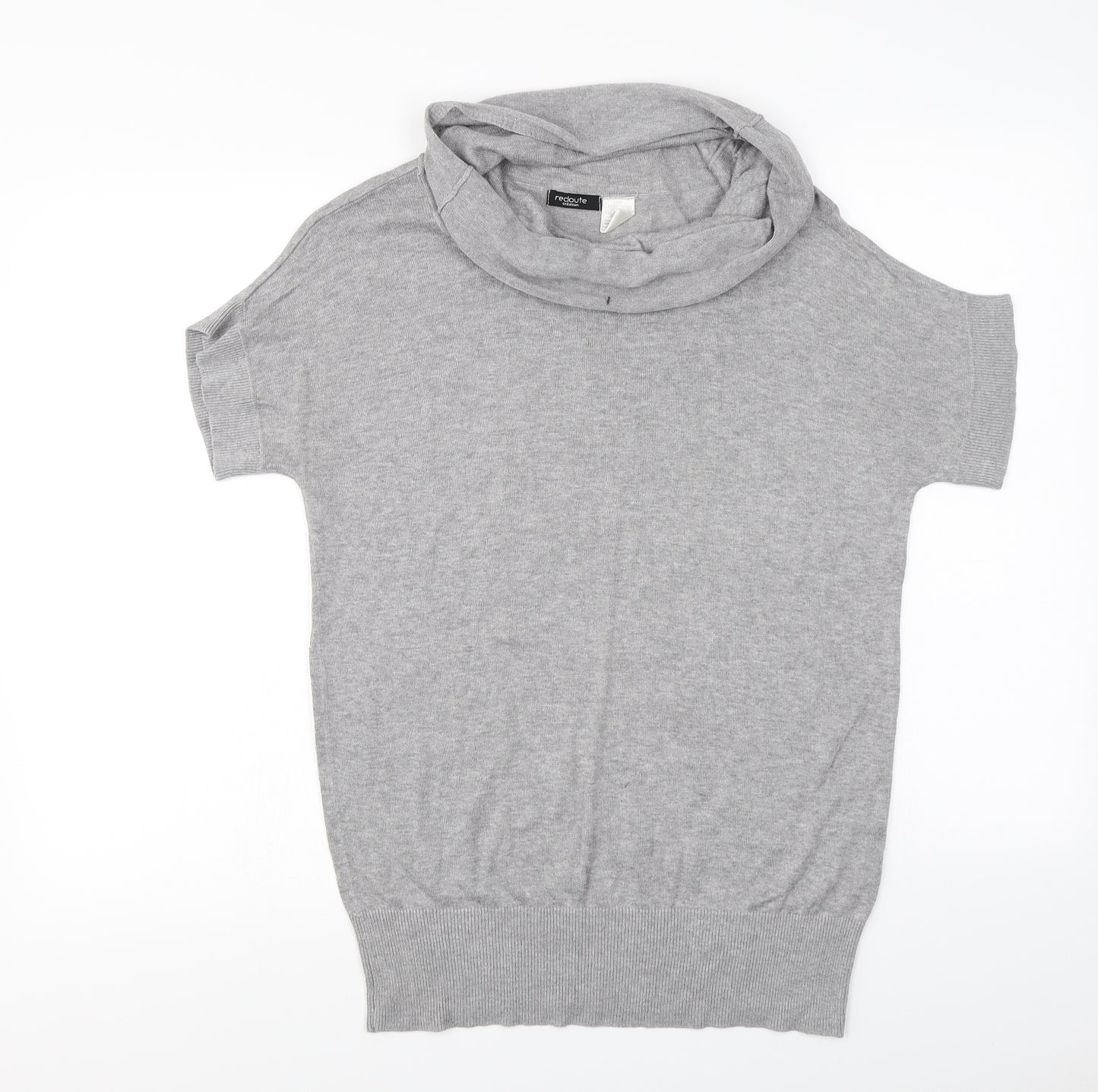 Redoute  Womens Grey   Basic T-Shirt Size 12