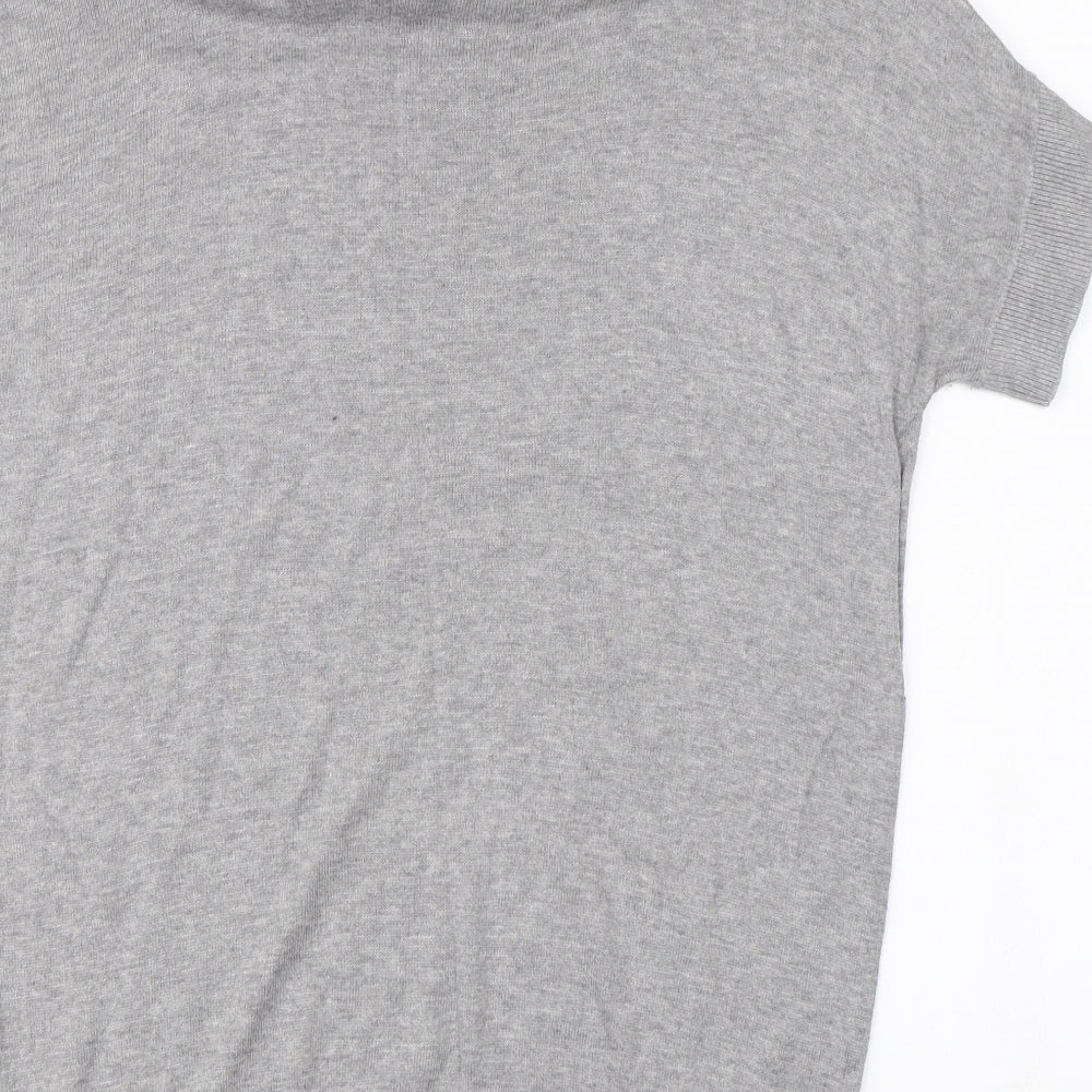 Redoute  Womens Grey   Basic T-Shirt Size 12