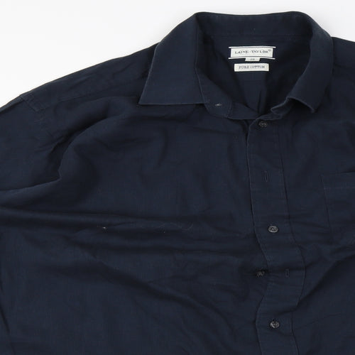 laine taylor  Mens Blue    Button-Up Size XL
