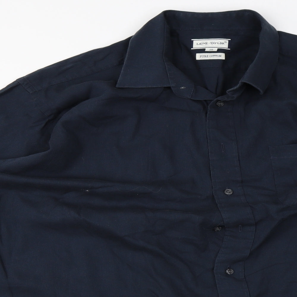 laine taylor  Mens Blue    Button-Up Size XL