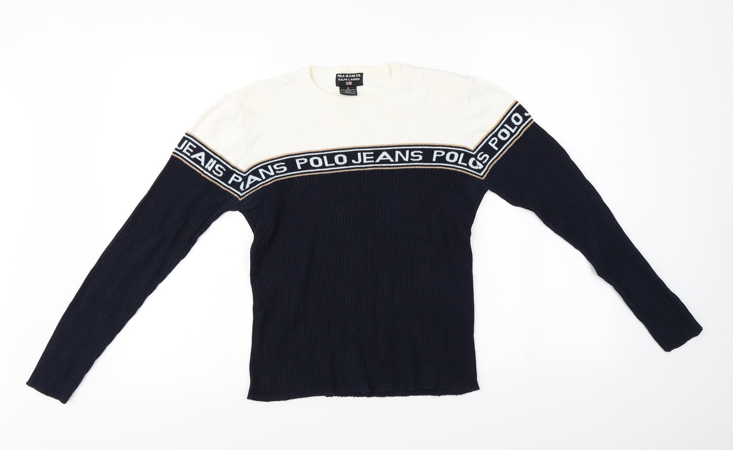 POLO Jeans company  Womens Blue   Pullover Jumper Size S