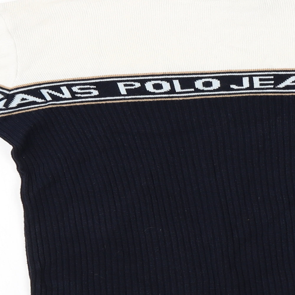 POLO Jeans company  Womens Blue   Pullover Jumper Size S