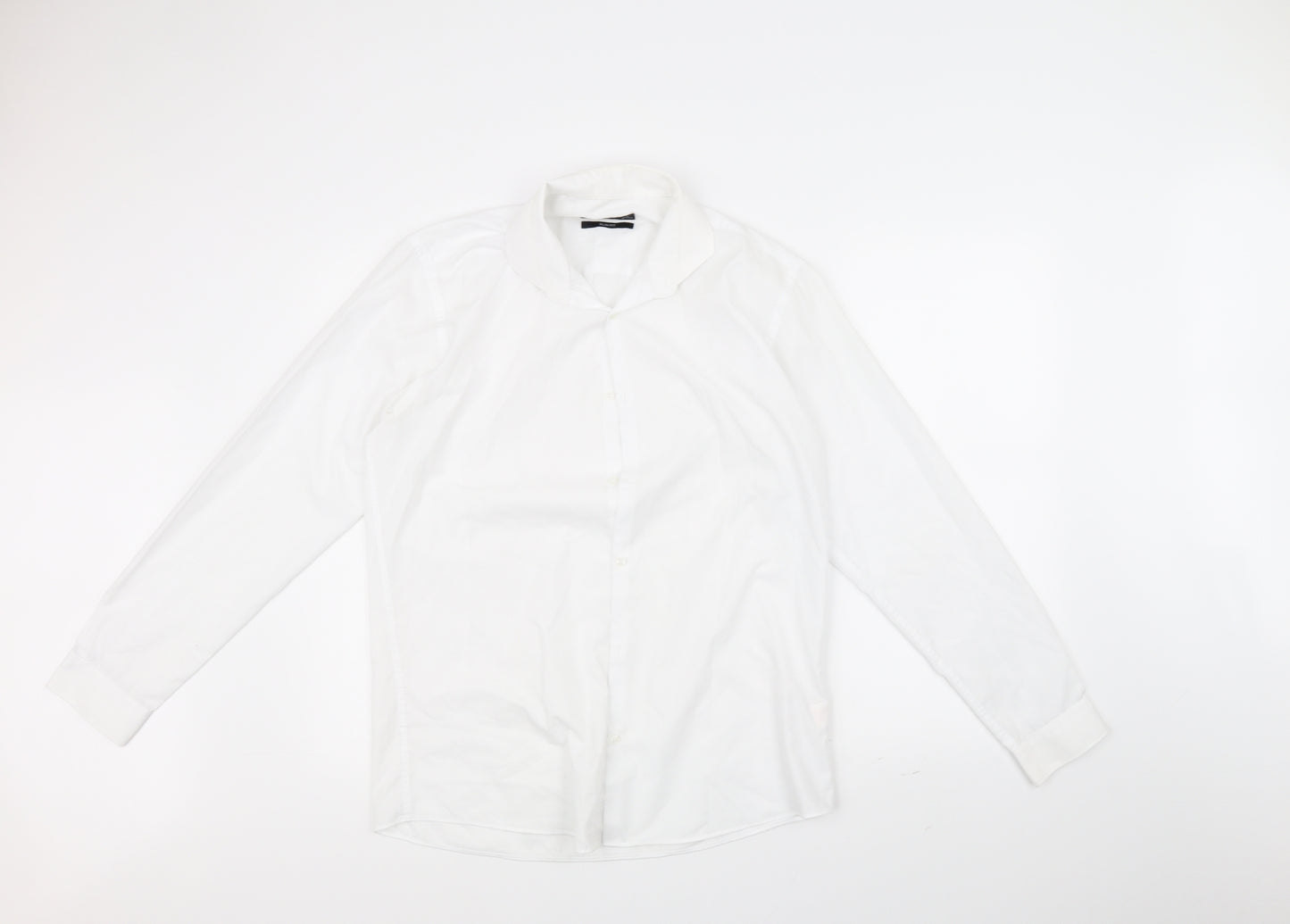 Cedar Wood State Mens White    Button-Up Size 15.5