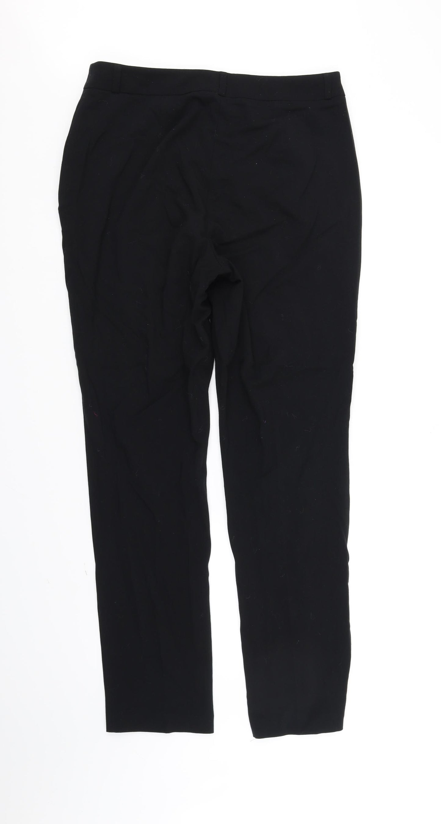 Marks and Spencer Womens Black   Trousers  Size 12 L34 in