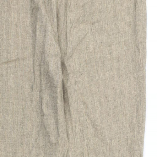 Marks and Spencer Womens Beige   Trousers  Size 18 L34 in