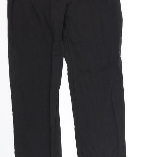 Reverse Womens Black   Trousers  Size 32 in L33 in