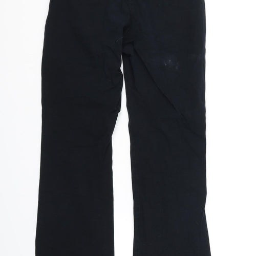 Autograph Womens Black   Trousers  Size 8 L29 in