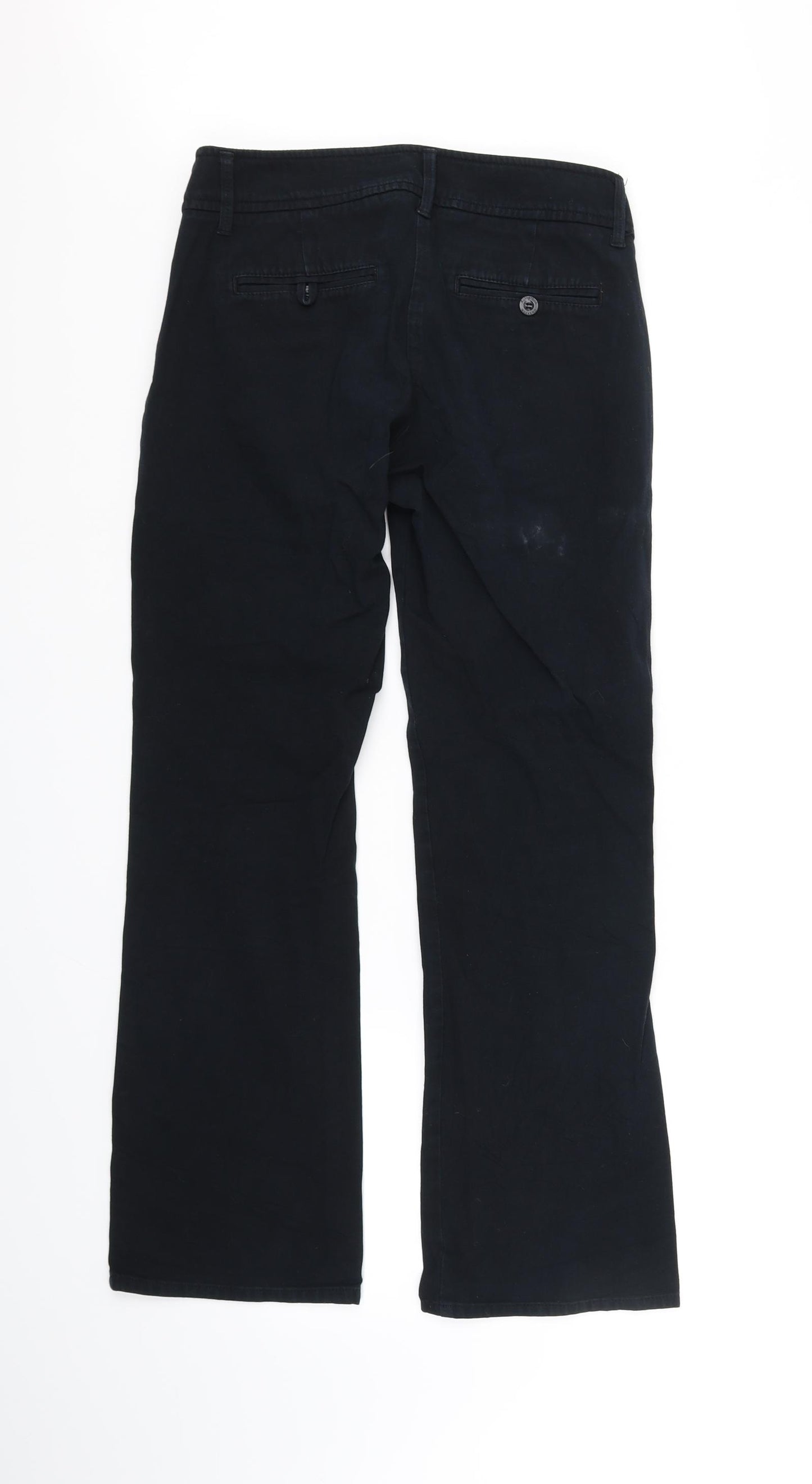 Autograph Womens Black   Trousers  Size 8 L29 in