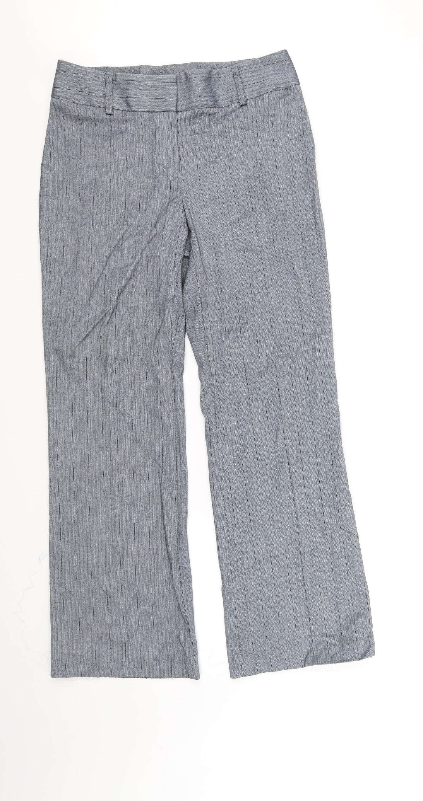 Marks and Spencer Womens Grey   Trousers  Size 12 L32 in