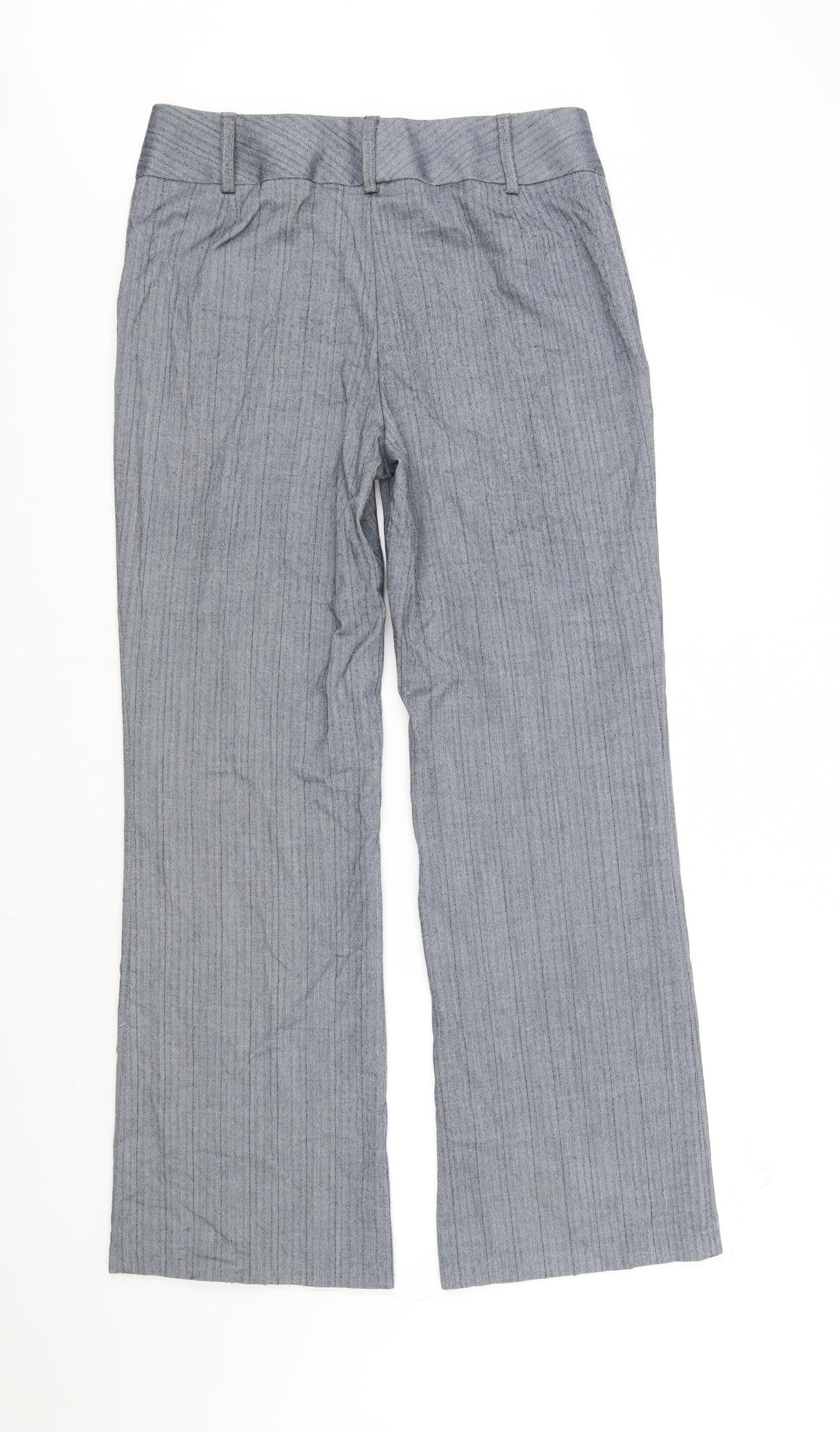 Marks and Spencer Womens Grey   Trousers  Size 12 L32 in