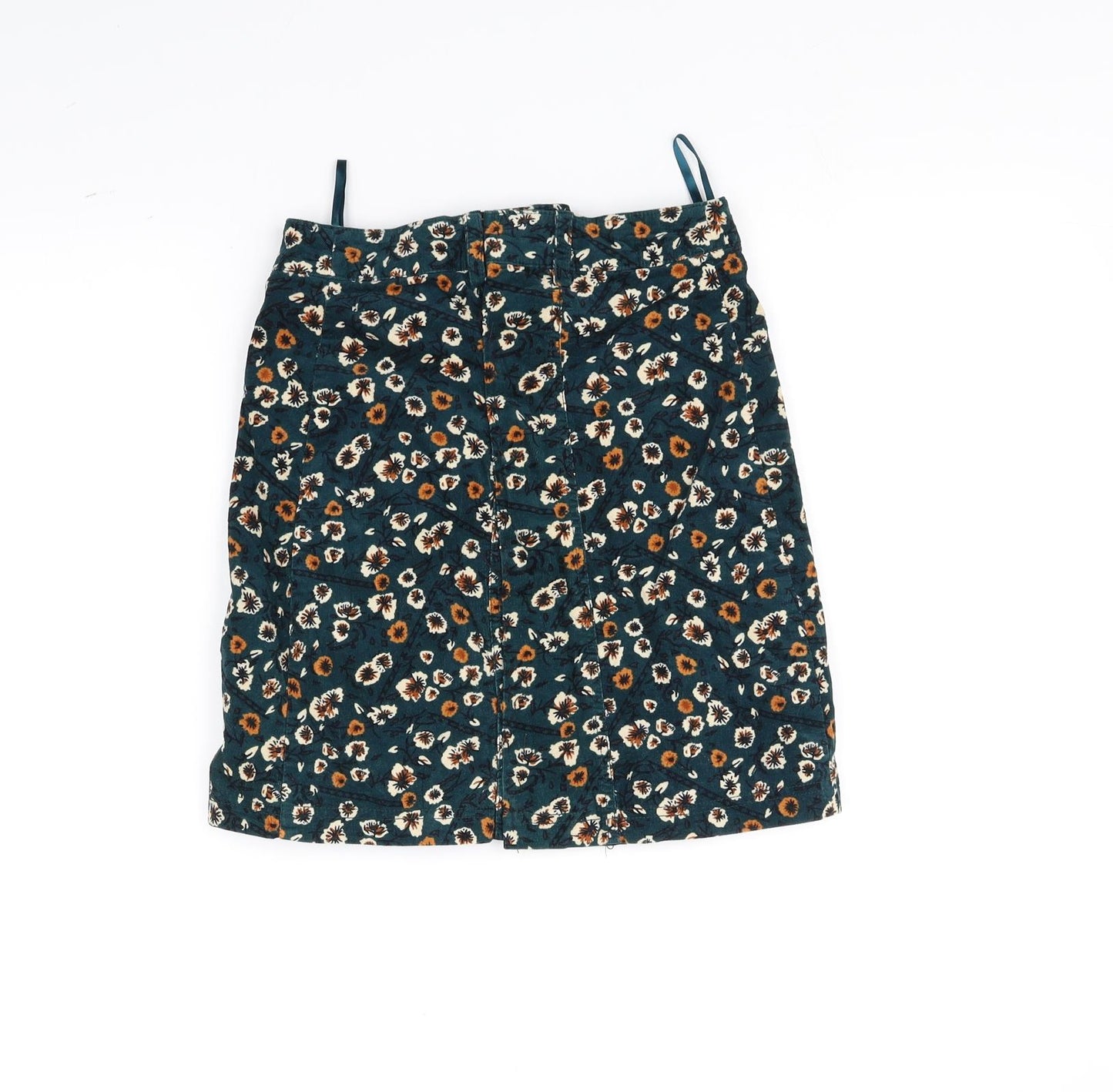 Joe Browns Womens Green Floral  Mini Skirt Size 8