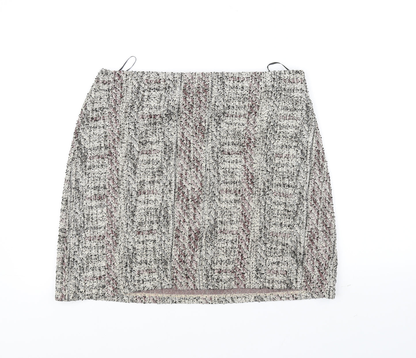 Marks and Spencer Womens Grey   Flare Skirt Size 16