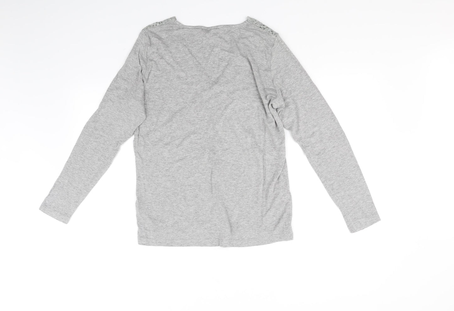 Dorothy Perkins Womens Grey   Basic T-Shirt Size 14