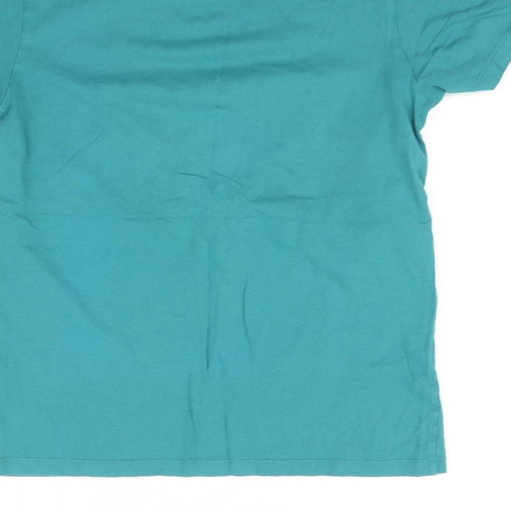 Jack and Jones Mens Green    T-Shirt Size S
