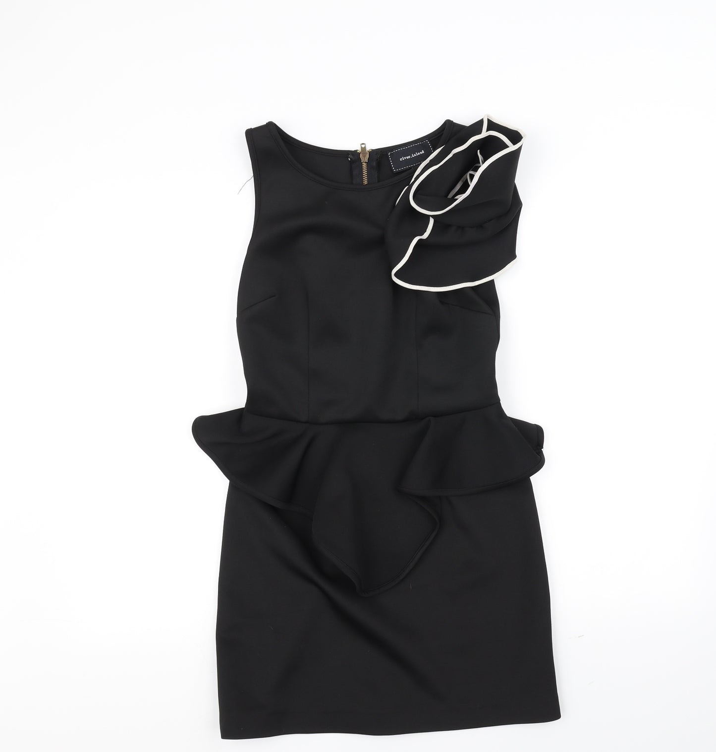 River Island Girls Black   Fit & Flare  Size 8 Years