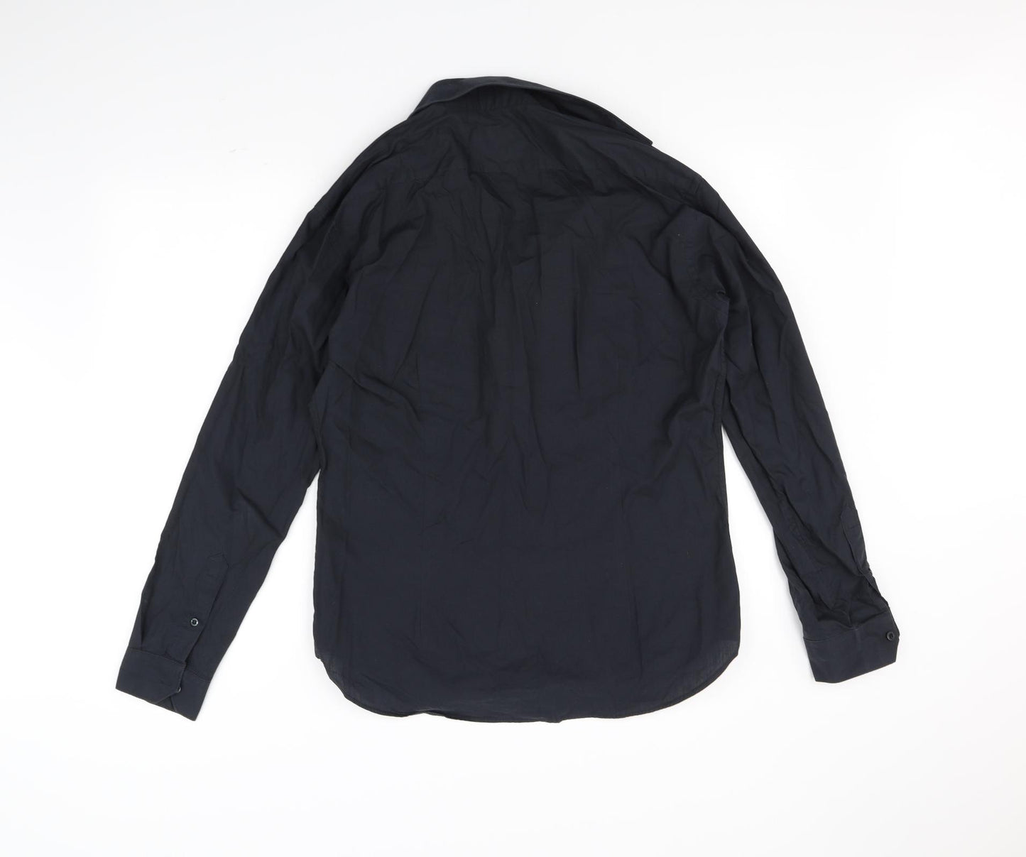 OneSix5ive Mens Black    Button-Up Size 16