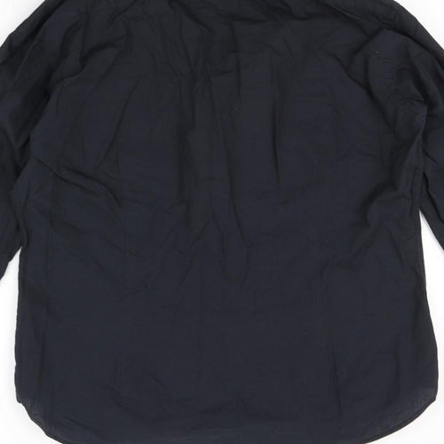OneSix5ive Mens Black    Button-Up Size 16
