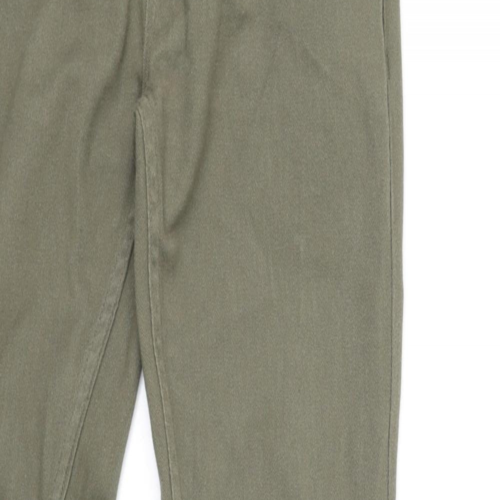 deniem & co Mens Green   Straight Jeans Size 28 in L33 in