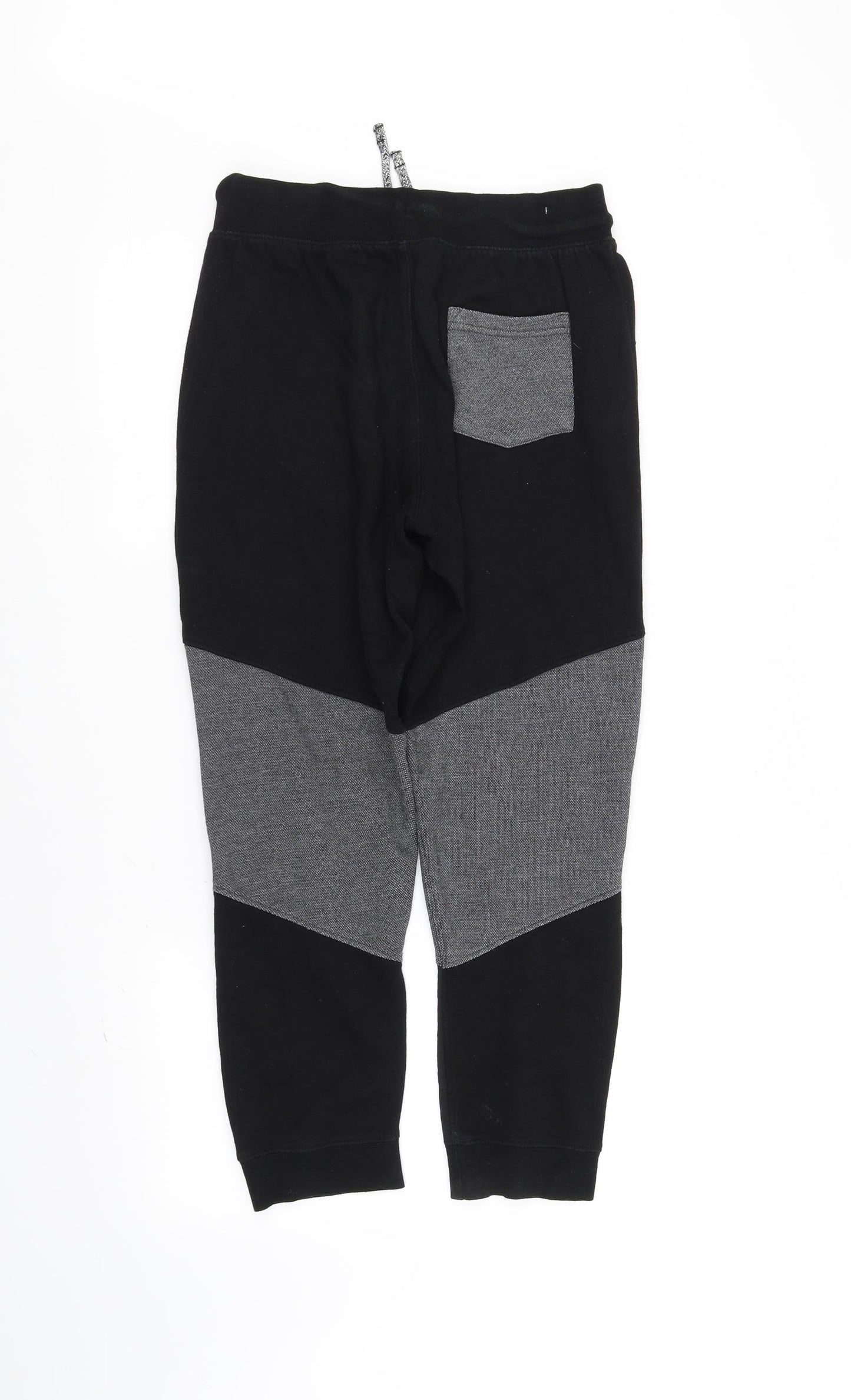 George Boys Black   Jogger Trousers Size 11-12 Years