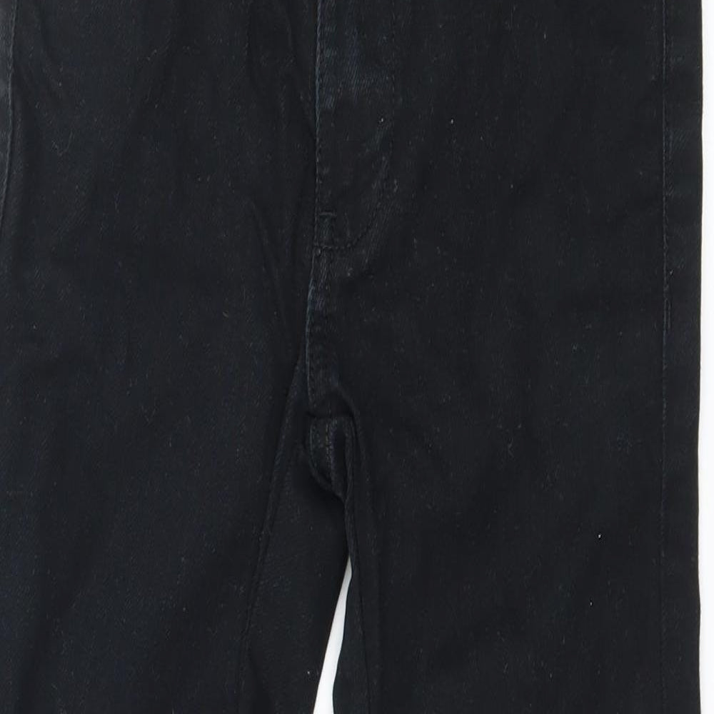 George Boys Black  Denim Skinny Jeans Size 6-7 Years