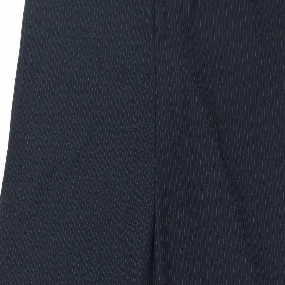 Duffer of St. George Boys Blue Striped   Trousers Size 14 Years