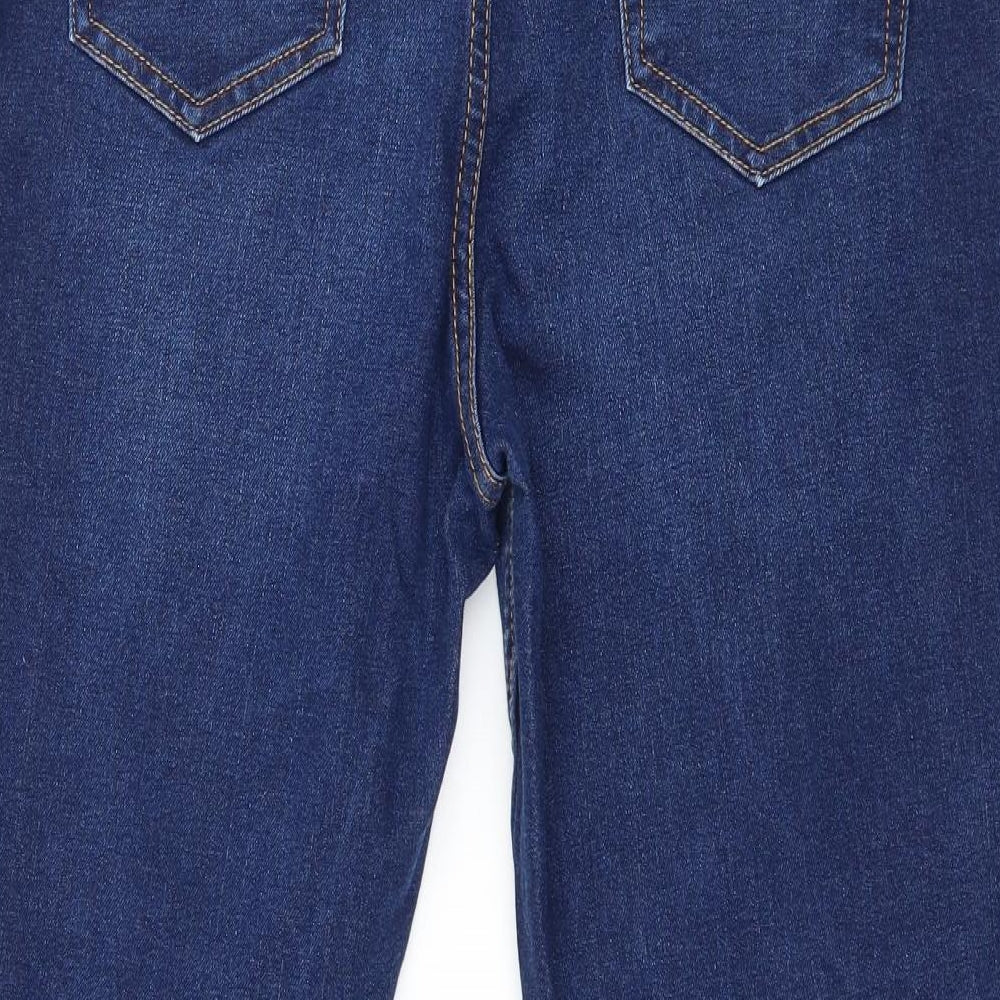 New Look Womens Blue  Denim Skinny Jeans Size 14 L25 in