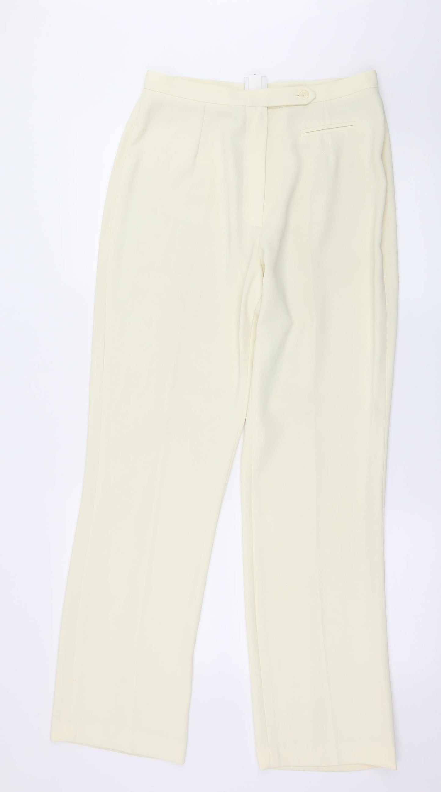 Bay Womens Ivory   Trousers  Size 14 L29 in
