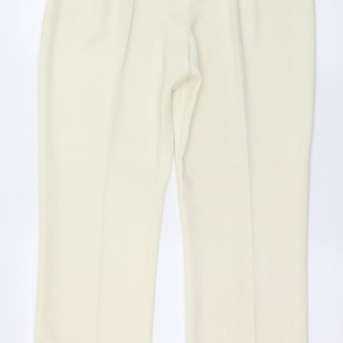 Bay Womens Ivory   Trousers  Size 14 L29 in