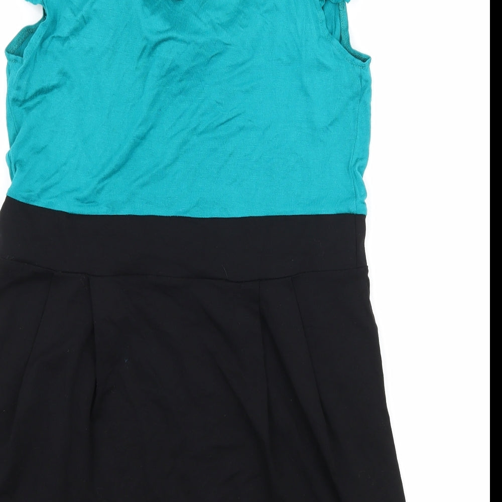 Dorothy Perkins Womens Black  Jersey Bodycon  Size 12