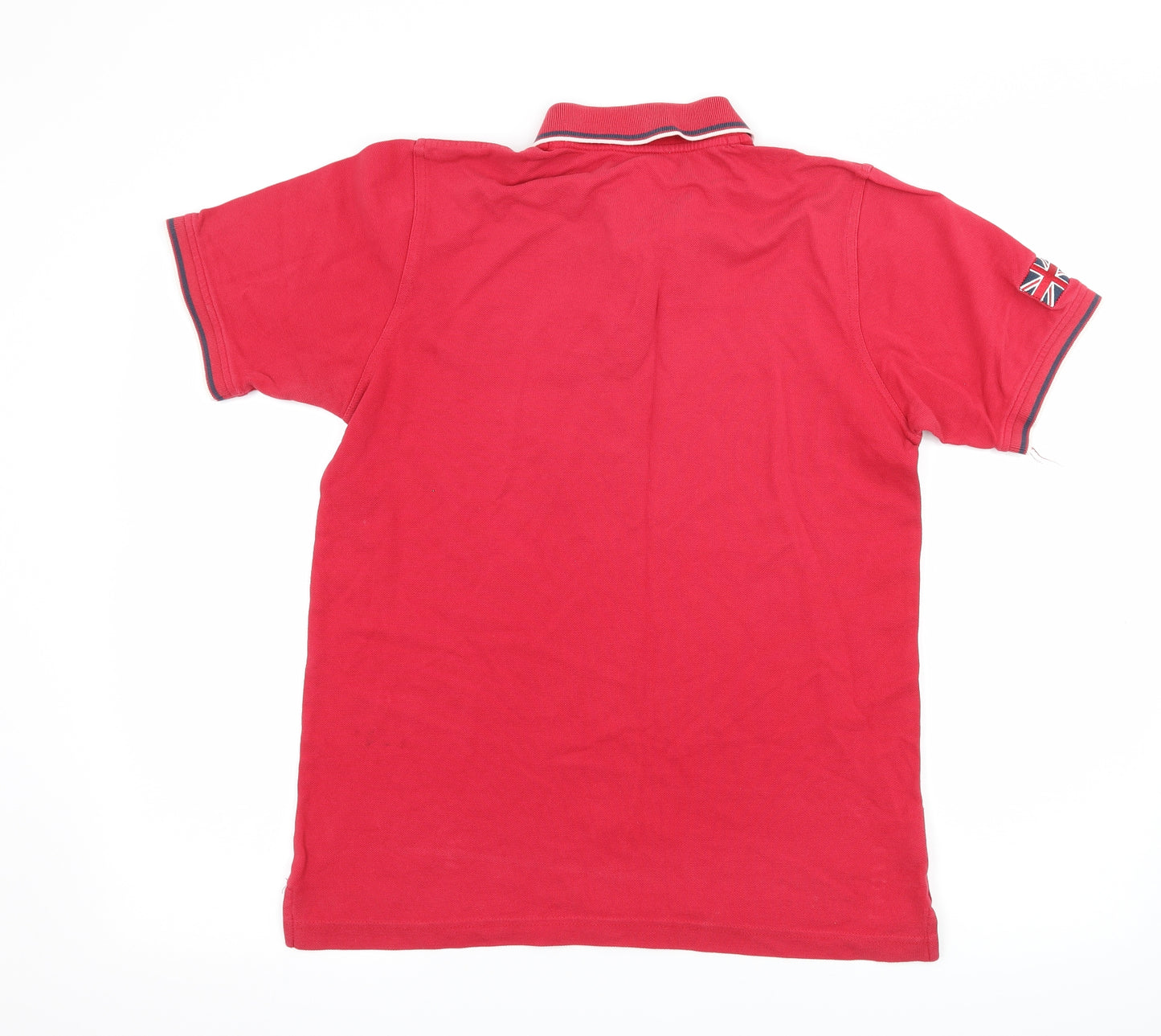 Easy Mens Red  Jersey  Polo Size M
