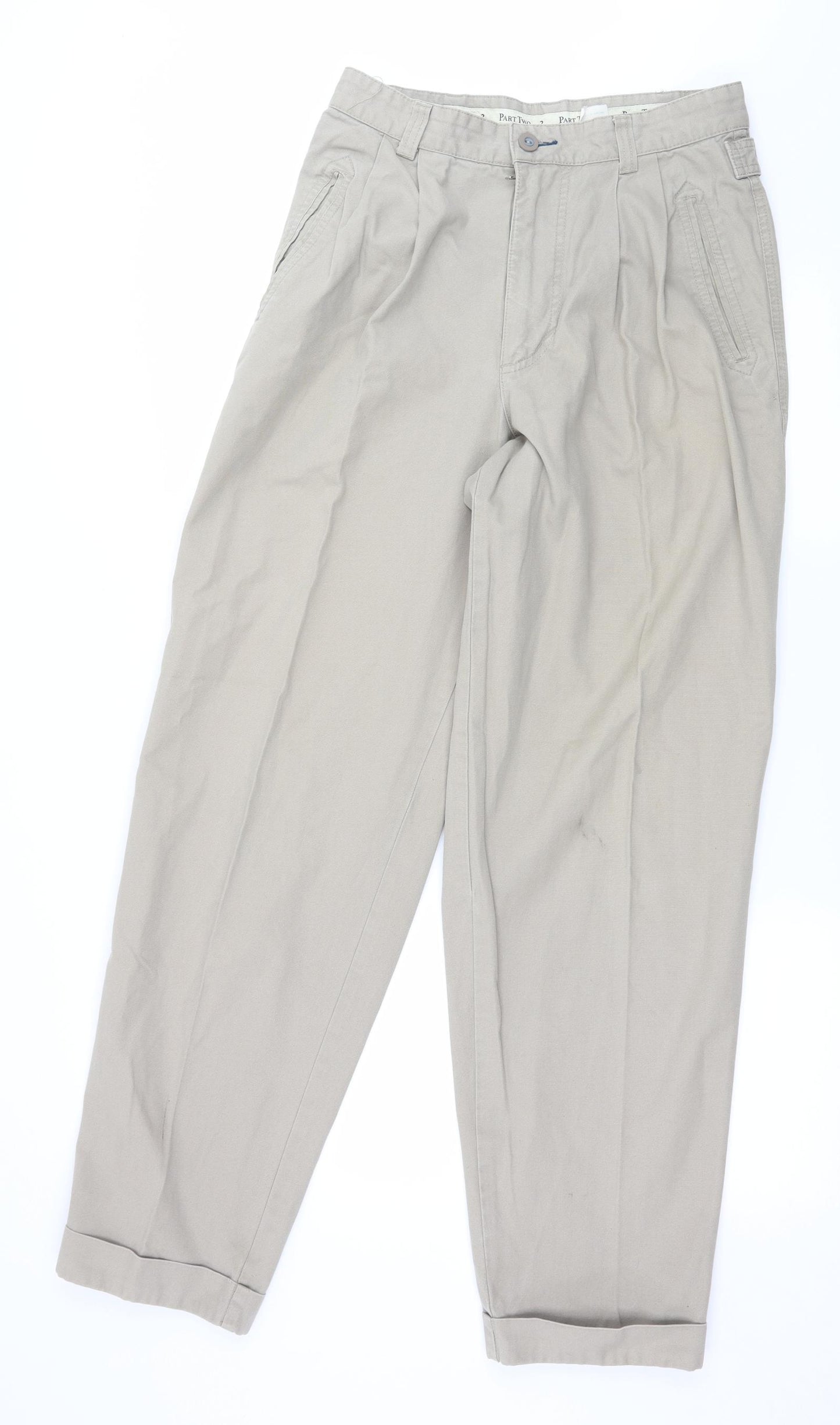 Part Two Mens Grey   Trousers  Size 30 in L32 in