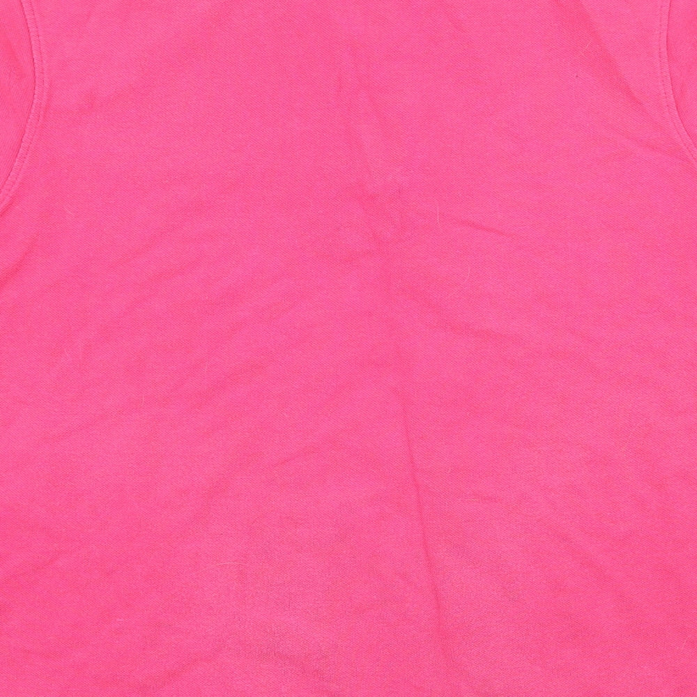 Industrialize  Mens Pink  Jersey  Polo Size M