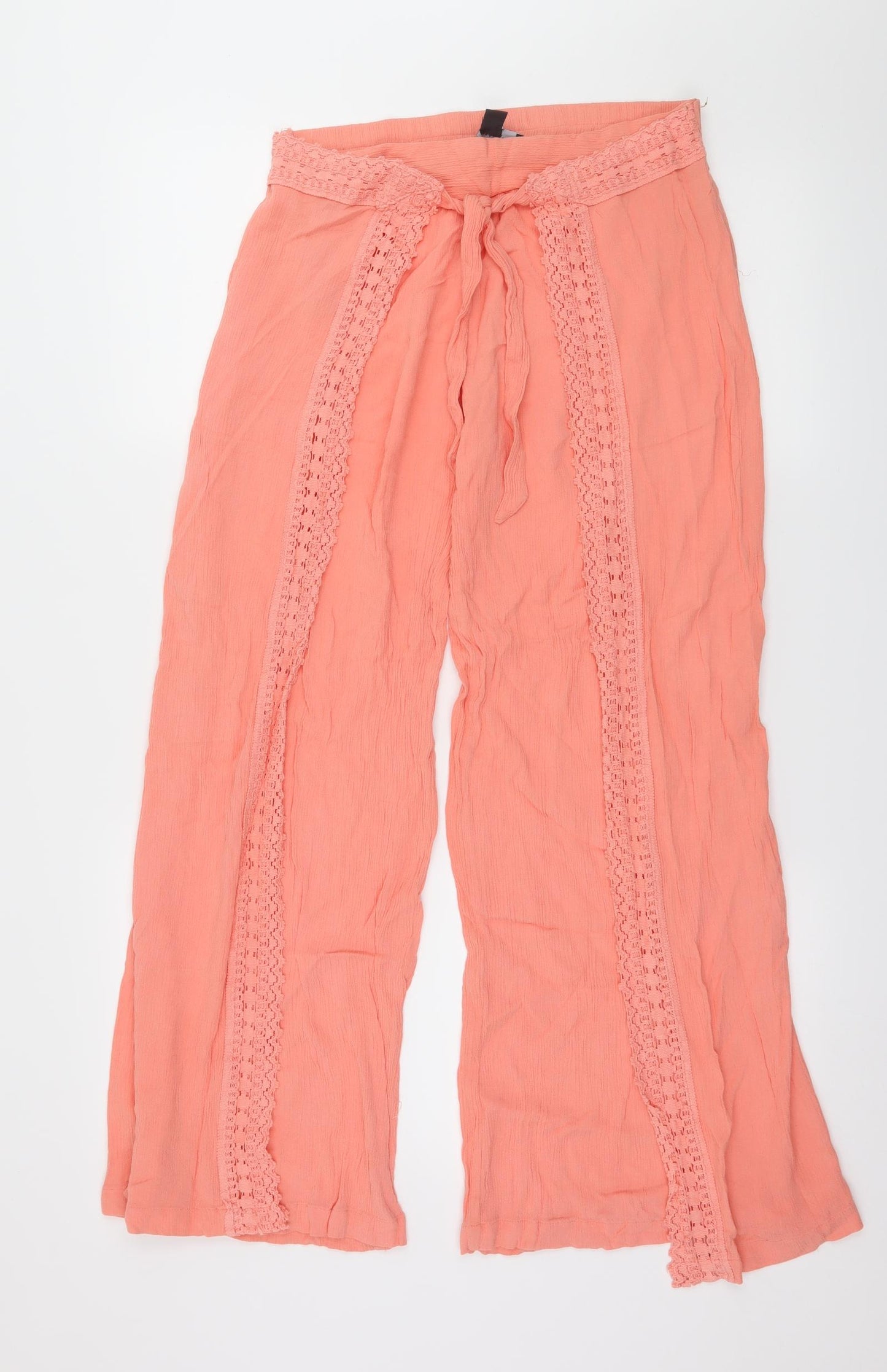 Primark Womens Orange   Trousers  Size 10 L27 in