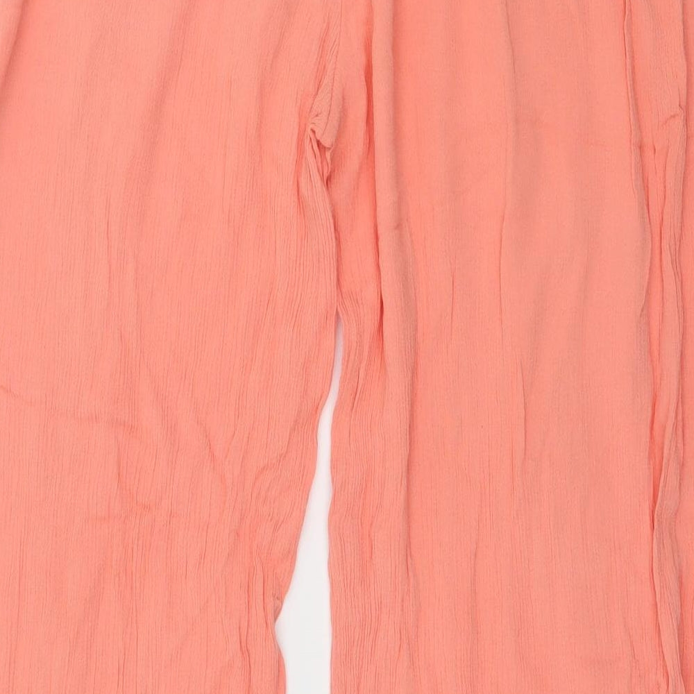 Primark Womens Orange   Trousers  Size 10 L27 in