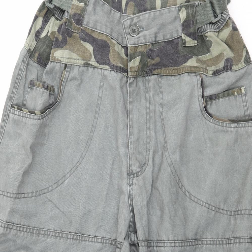 Vt Fashion Mens Grey   Bermuda Shorts Size S