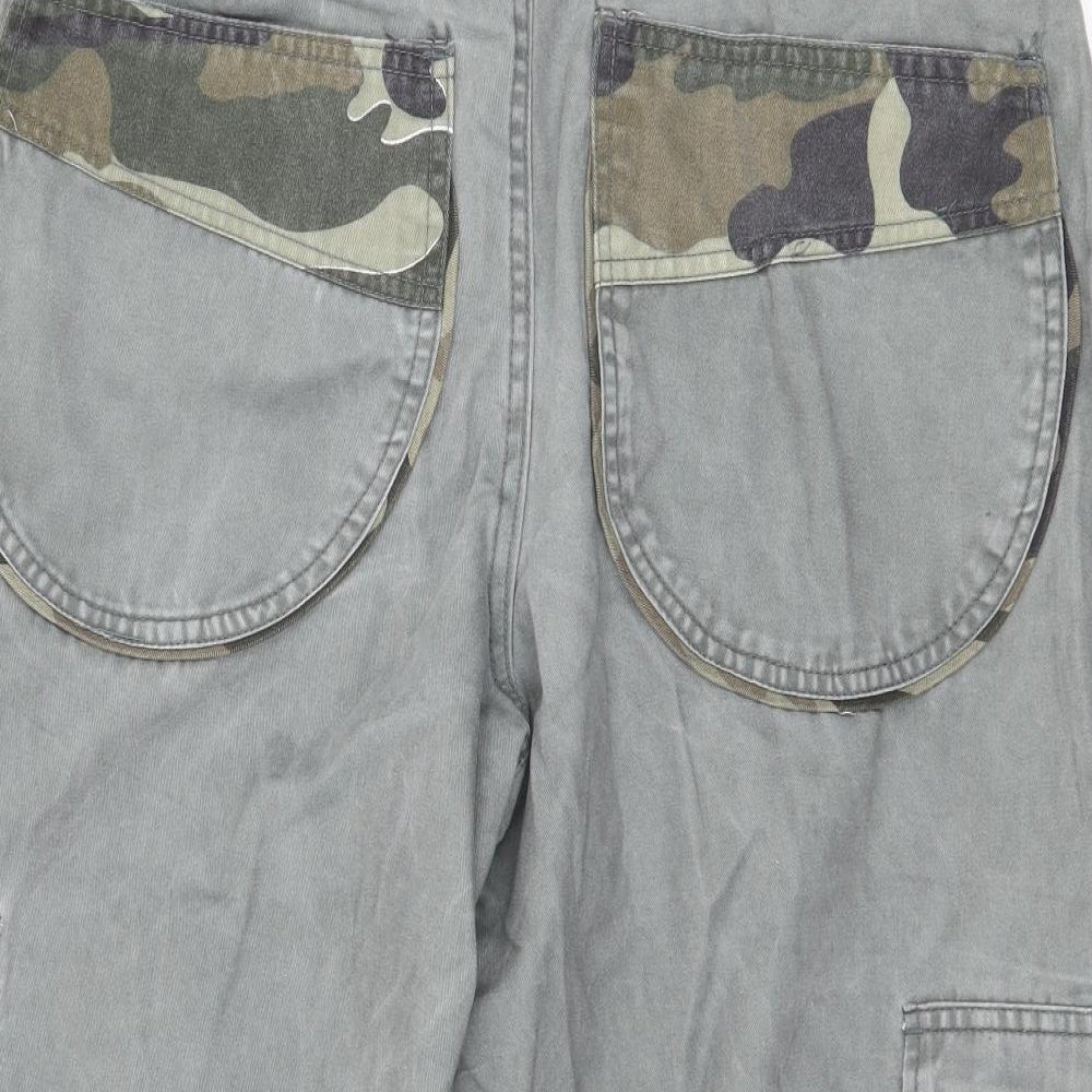 Vt Fashion Mens Grey   Bermuda Shorts Size S
